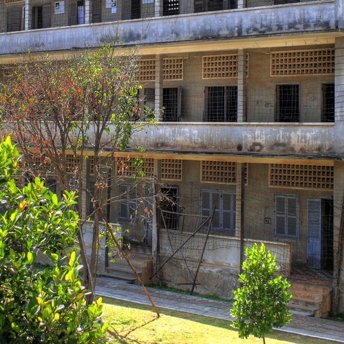 Tuol Sleng gevangenis in Phnom Penh