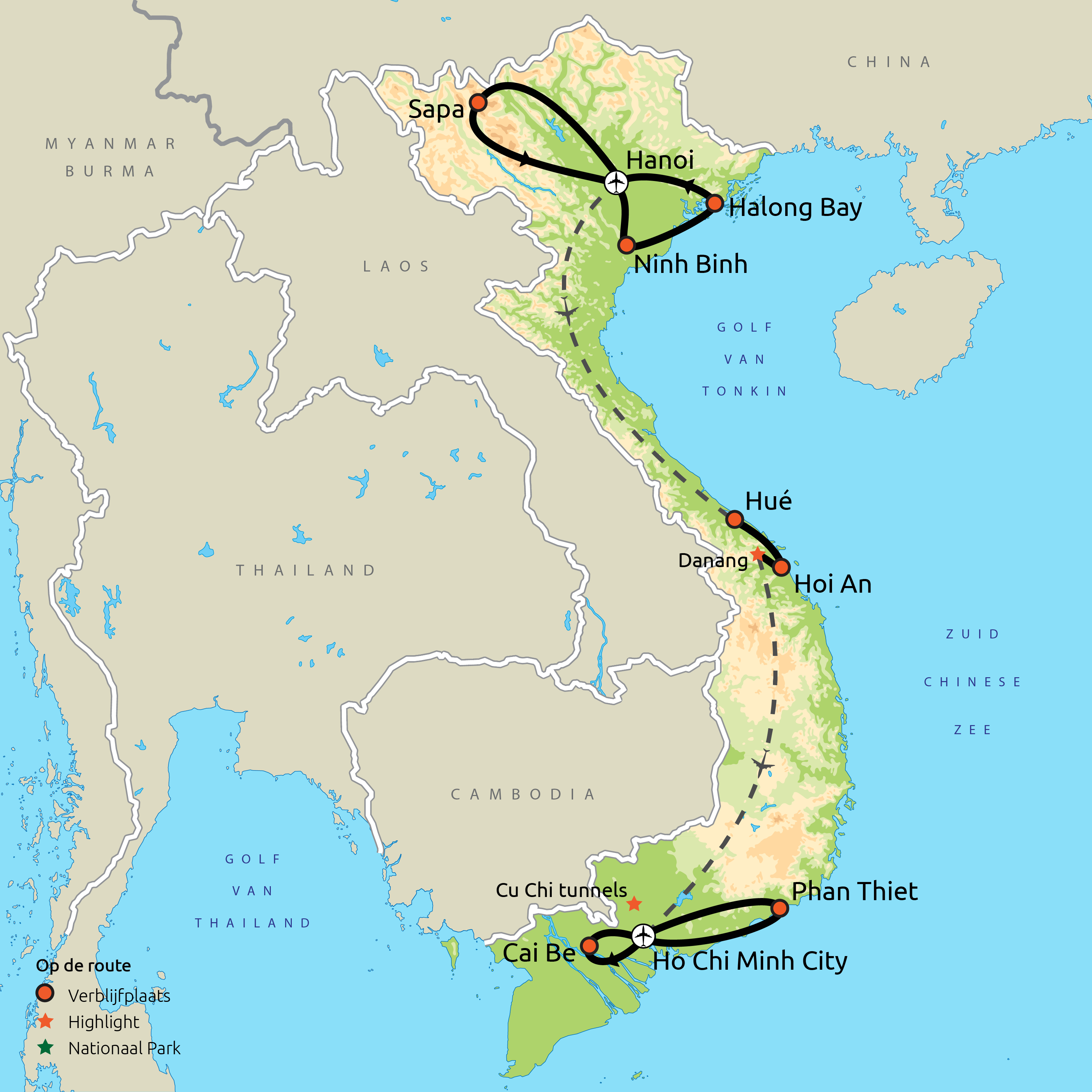 Familiereis Vietnam Compleet