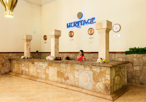 Heritage Hotel, receptie