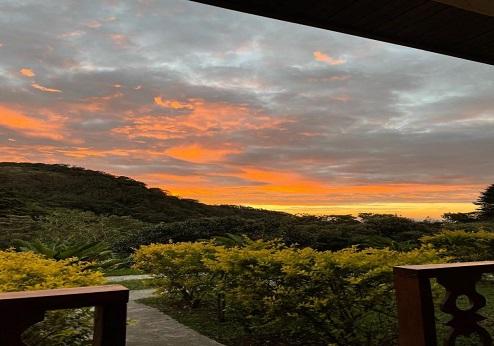 Belcruz B&B, sunset