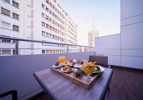 Oum Palace, balkon