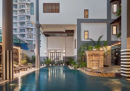 Ohana Hotel, zwembad