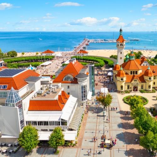 Sopot, strand
