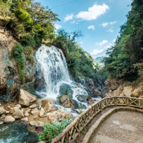 Sapa, waterval