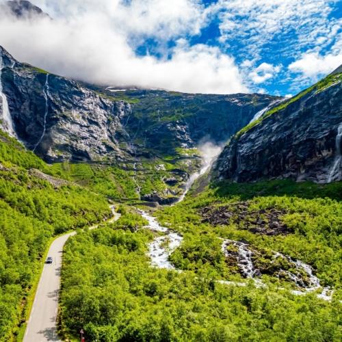 Route naar Trollstigen