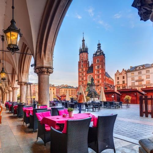 Krakau, landenmarkt