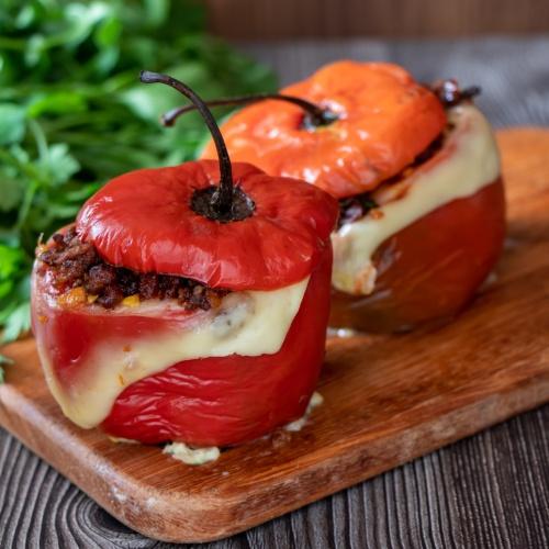 Arequipa's traditionele gerecht Rocoto Relleno